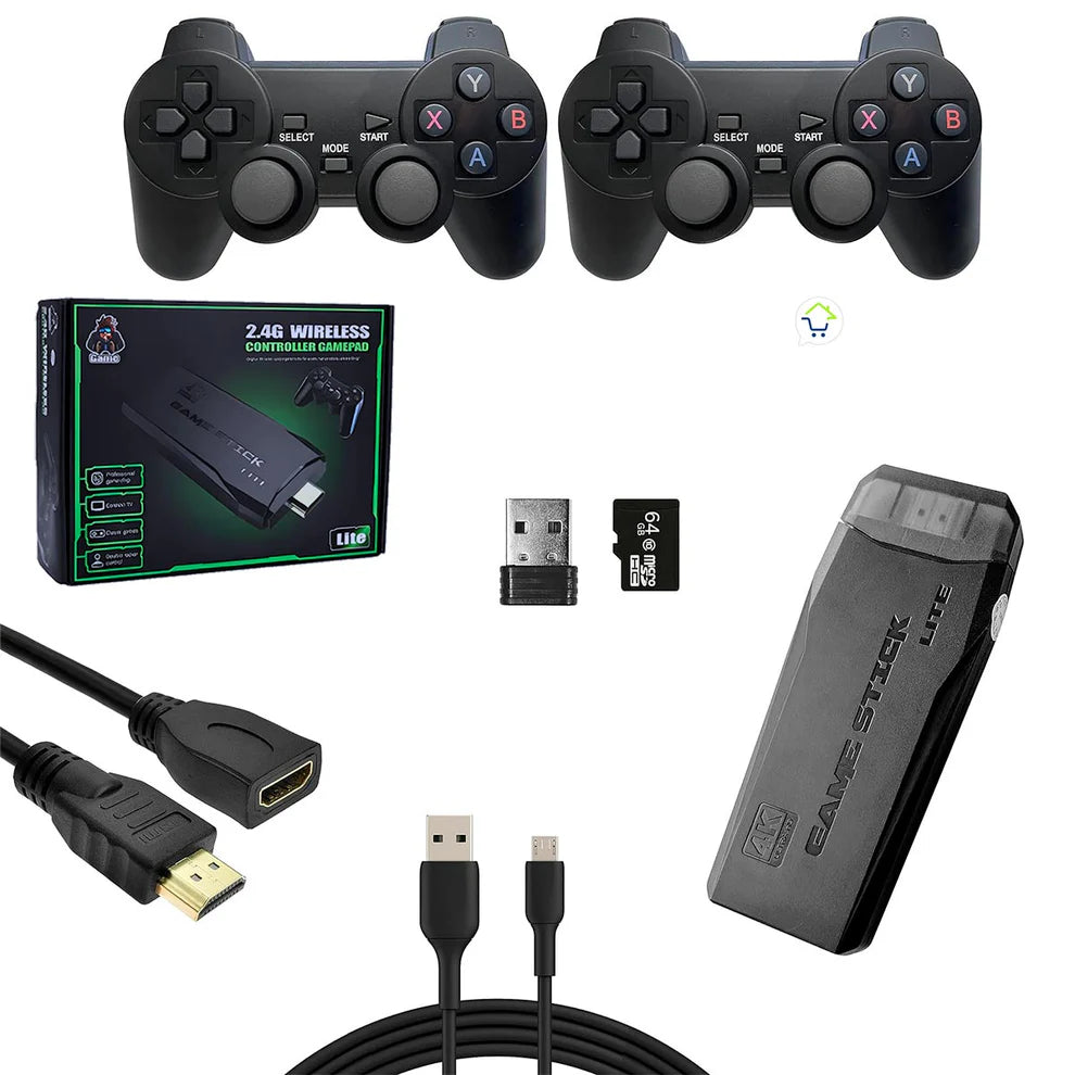 Consola Retro Game Stick Inalámbrica. - Envío gratis y pago contra entrega.-